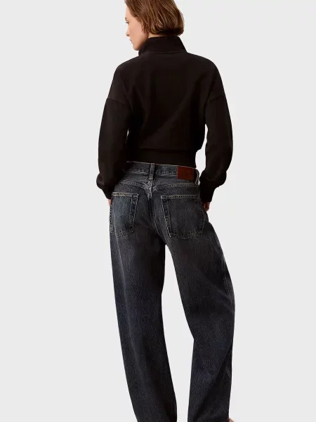 Махровый свитер Calvin Klein Jeans черный