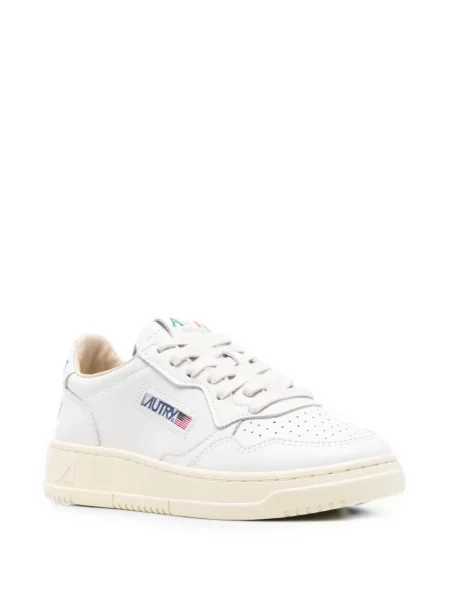 Sneakerși Autry din piele alb