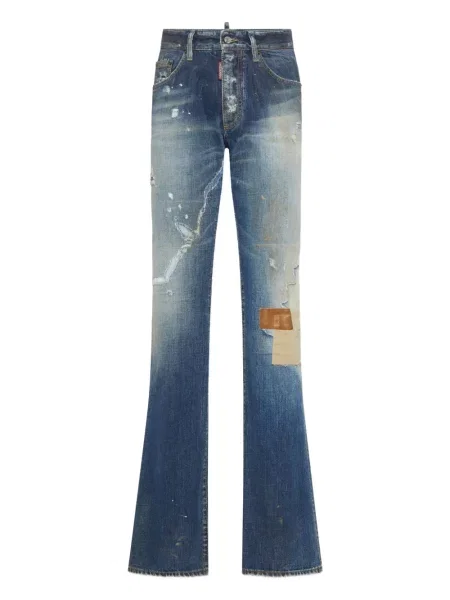 Blugi Dsquared2 rupți albastru