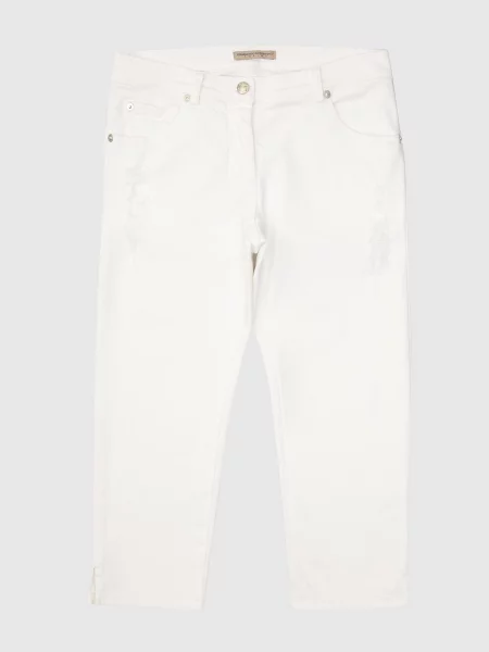 Детские джинсы Ermanno Scervino белые