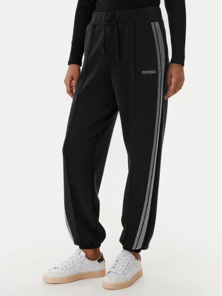 Guess Pantaloni trening negru