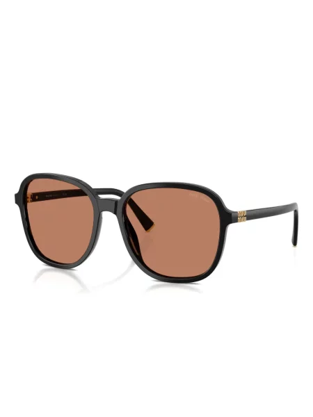 Saulės akiniai Miu Miu Eyewear ruda