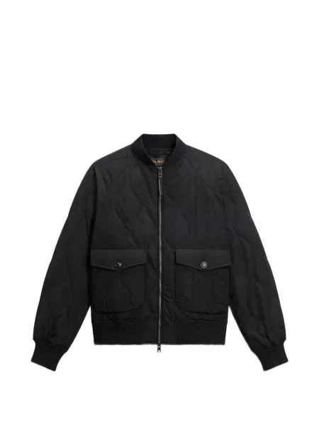 Matlasat geacă bomber Woolrich negru
