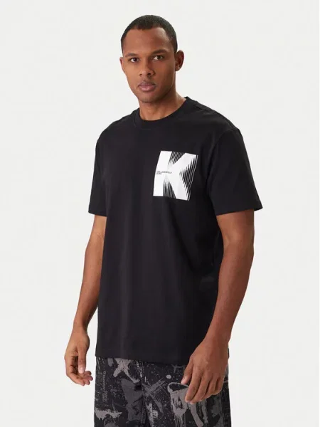 Tričko Karl Lagerfeld Jeans bílé