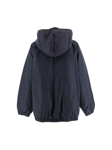 Kurtka puchowa Brunello Cucinelli niebieska