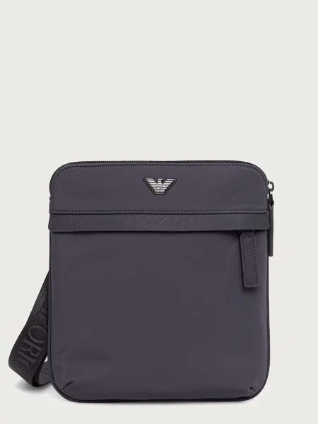 Emporio Armani geantă mică pentru bărbați gri