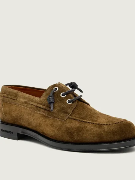De piele pantofi loafer Neoclassic kaki