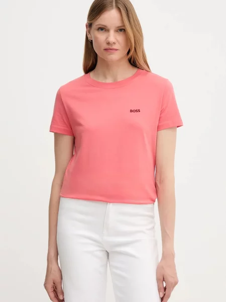 BOSS Orange t-shirt basic γυναικείο C Esogo 1 πορτοκαλί