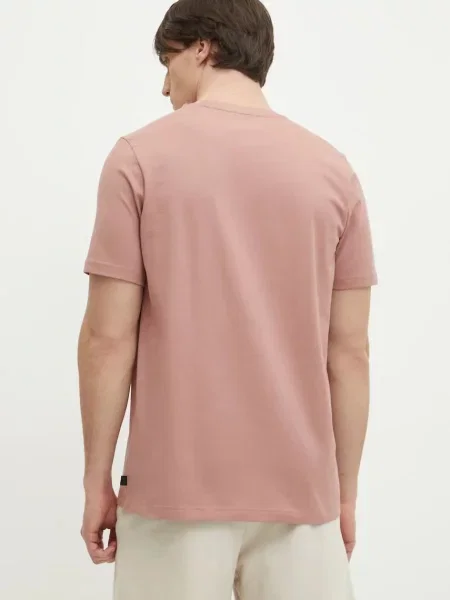 Tričko adidas M T LENS PKT T s potiskem růžová