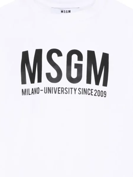 Koszulka dziecięca Msgm biała