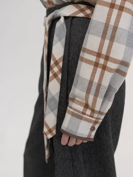 Сорочки Seven Eleven бавовна/поліестер/еластан бежевий