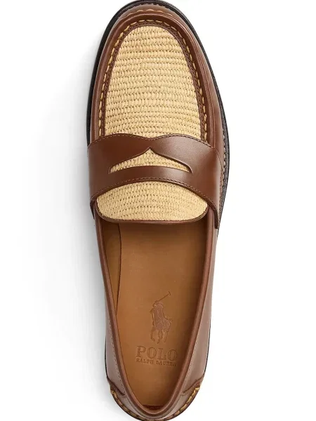 Кожаные мокасины Polo Ralph Lauren