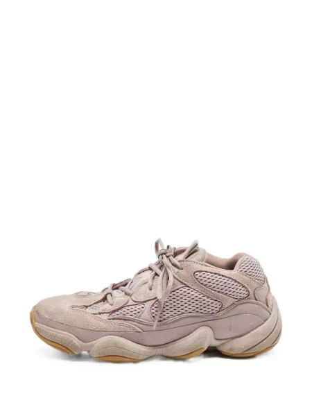 Sneakerși Adidas Yeezy cu șireturi din dantelă violet