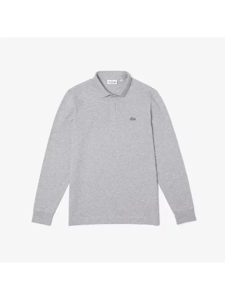 Поло Lacoste серое