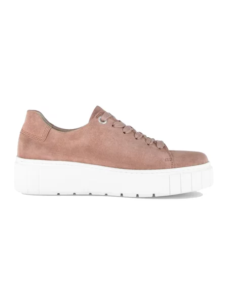 Sneakersy Gabor zamszowe brązowe