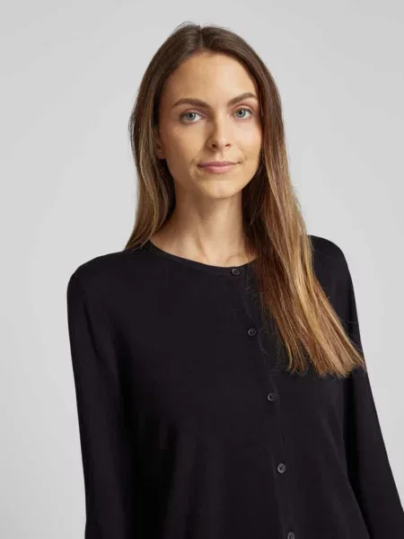 Kardigan z mieszanki Christian Berg Woman czarny