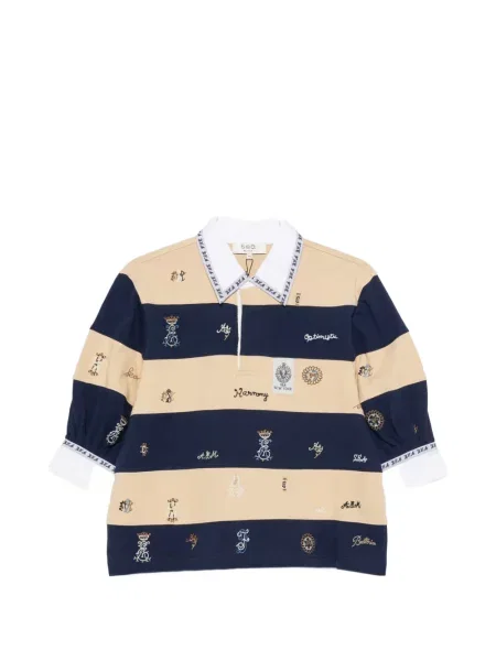 Tricou polo Sea cu broderie