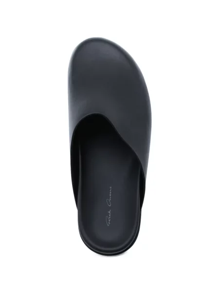 Papuci tip mules Rick Owens negru