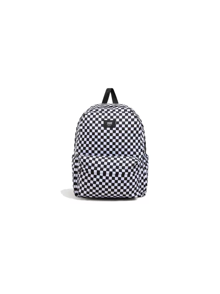 Plecak miejski Vans Old Skool Check 22 l black/white biały