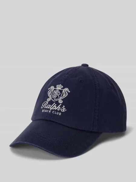 Polo Ralph Lauren czapka z daszkiem niebieska