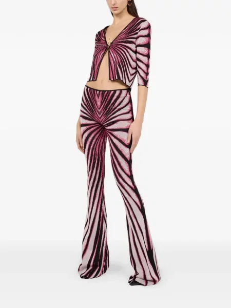 Pantaloni Roberto Cavalli evazate negru