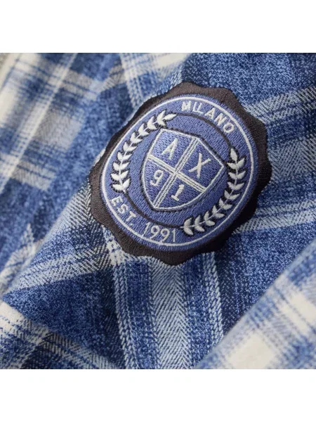 Košeľa Armani Exchange modrá