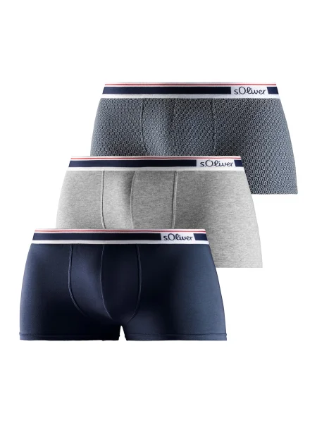 S.Oliver Boksarice mornarska / pegasto siva bela