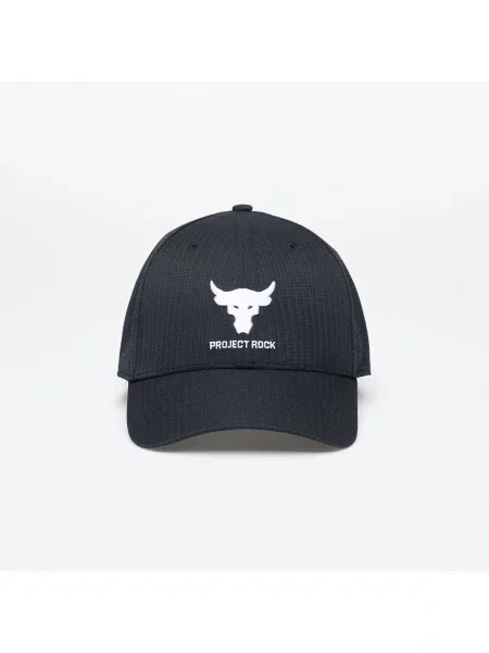 Καπέλα Under Armour Project Rock Trucker Black/ White Universal μαύρο