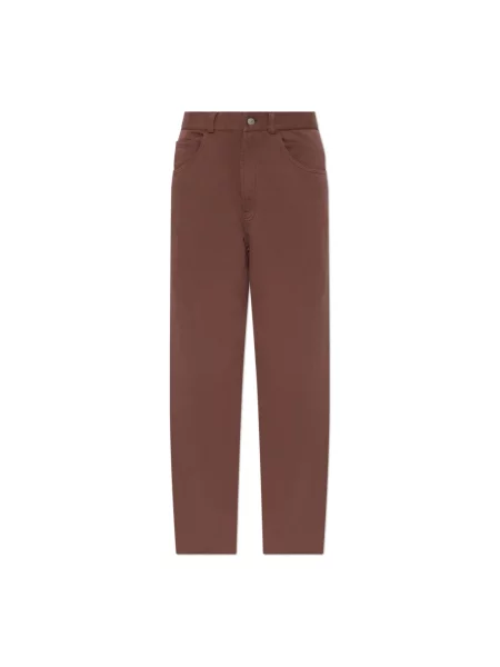 Spodnie Mm6 Maison Margiela brązowe