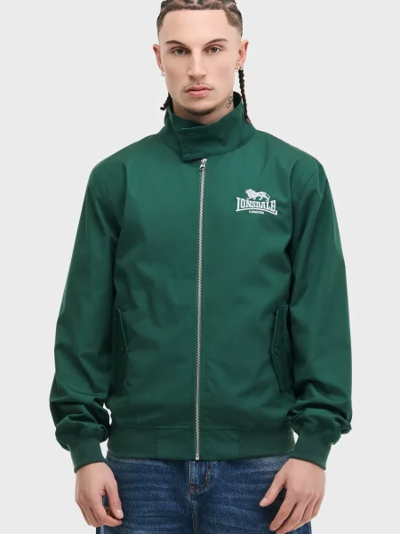 Класичний бомбер Lonsdale зелений - ціна 4900 грн | Shopsy