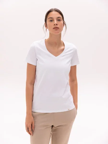 Роза Футболка білий