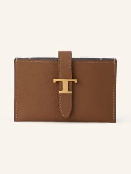 Tod's Peněženka T Timeless / zlatá hnědá