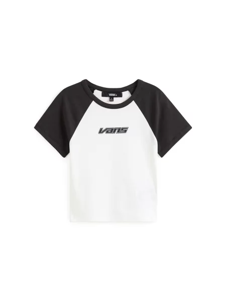VANS Tricou Clare negru alb