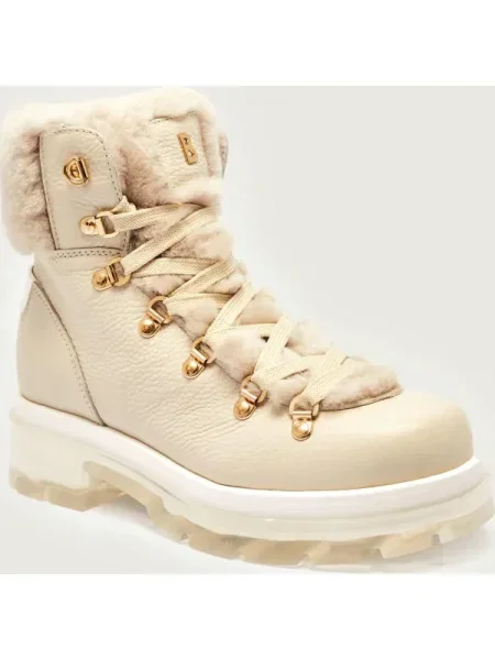 Botine Bogner din piele bej