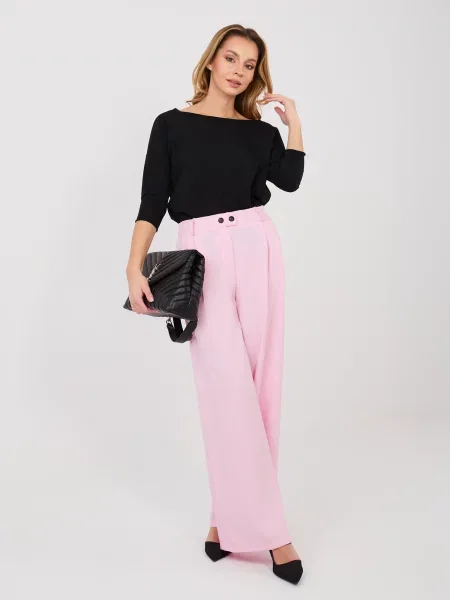 Pantaloni Rue Paris roz