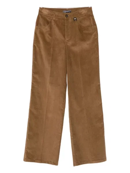 Панталон Lorena Antoniazzi от рипсено кадифе кафяво