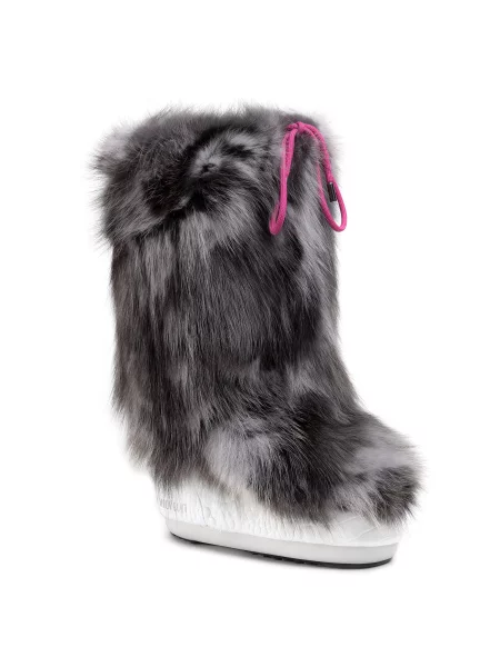 Хутряні гетри Moon Boot Cover Fox сірий