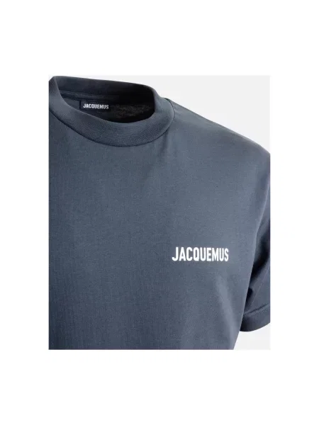 Koszulka Jacquemus klasyczna z logo niebieska