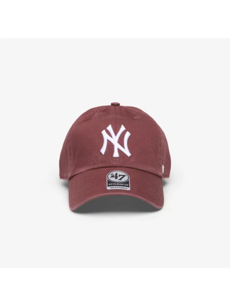Capac Brand MLB Clean Up New York Yankees Cap Dark Red Universal roșu