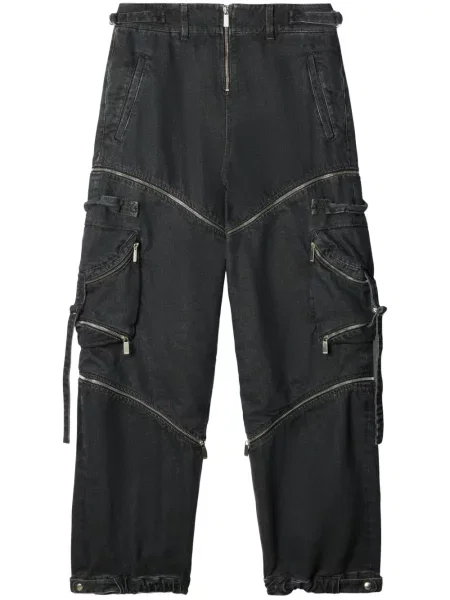 Pantaloni cargo Off-white alb