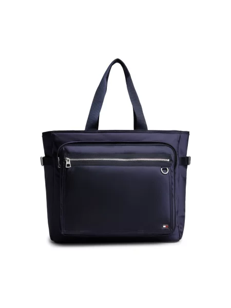 Taška Tommy Hilfiger modrá