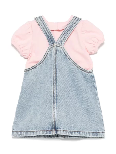 Dětské košilové šaty Moschino modré