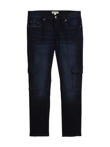 Bonprix Pantaloni eleganți denim albastru