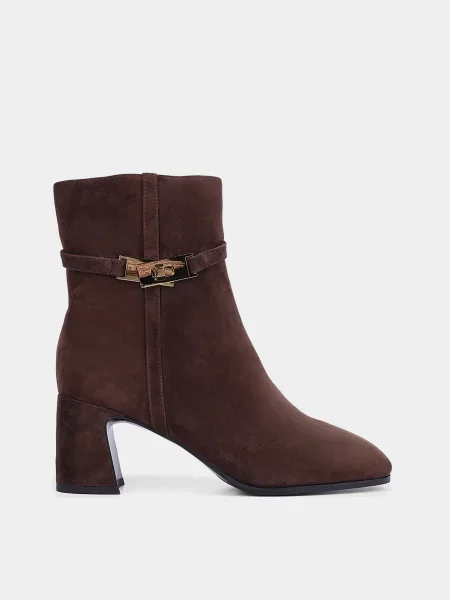Велюрові Ботильйони Attizzare коричневий