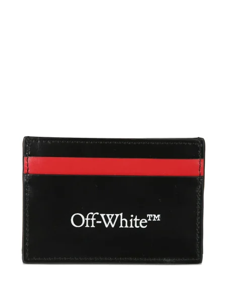 Portofel Off-white din piele alb