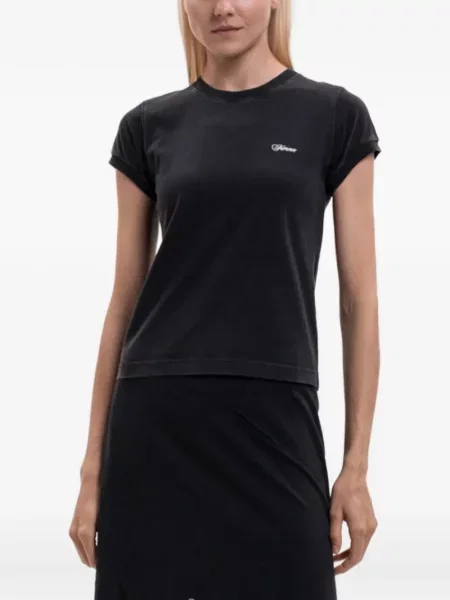Μπλούζα Vetements με κέντημα μαύρο