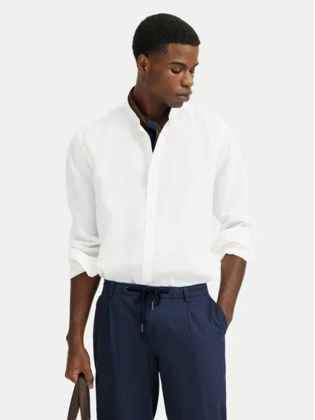 Bugatti Cămașă Casual Fit alb