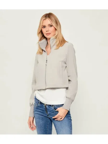 Pinko Geacă GRACIA | Cropped Fit gri