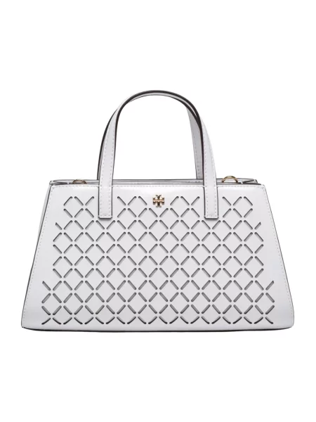 Torebka Tory Burch skórzana biała