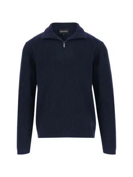 Pulover Emporio Armani albastru